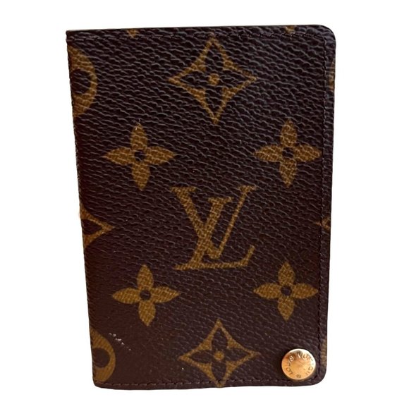 Louis Vuitton Handbags - Authentic Louis Vuitton Card Case Porte Cartes Credit Pression Used LV Vintage